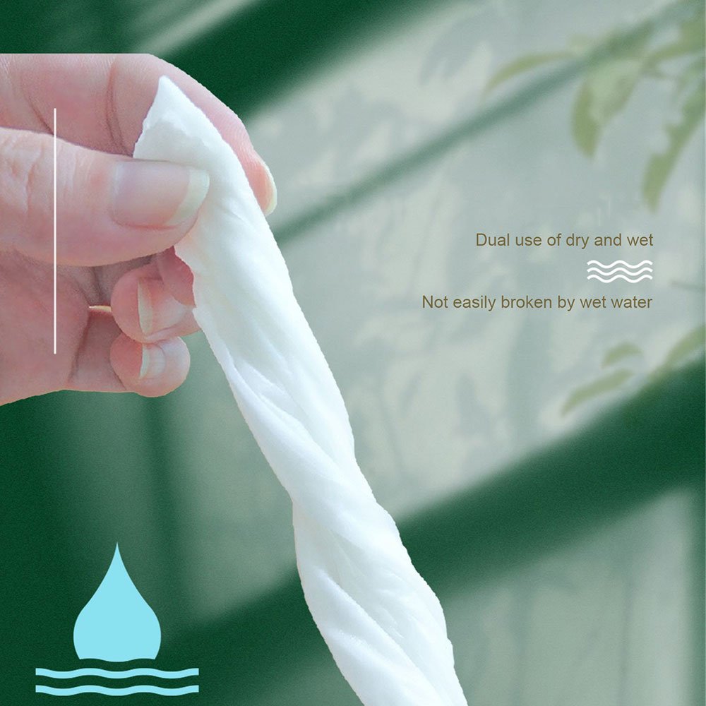 Premium 4-Ply Microfiber Shaving Handkerchief for Home Use Single-Use Bathroom Portable Paper Tissue Pocket Virgin Wood Pulp