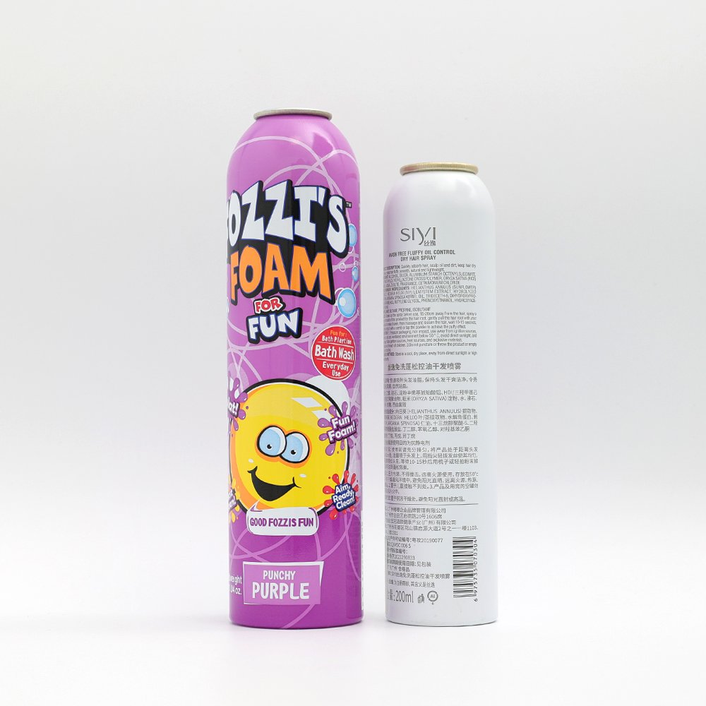 Wholesale Aerosol Tinplate Spray 45/52/57/60/65/70mm Empty Aerosol Tinplate Cans