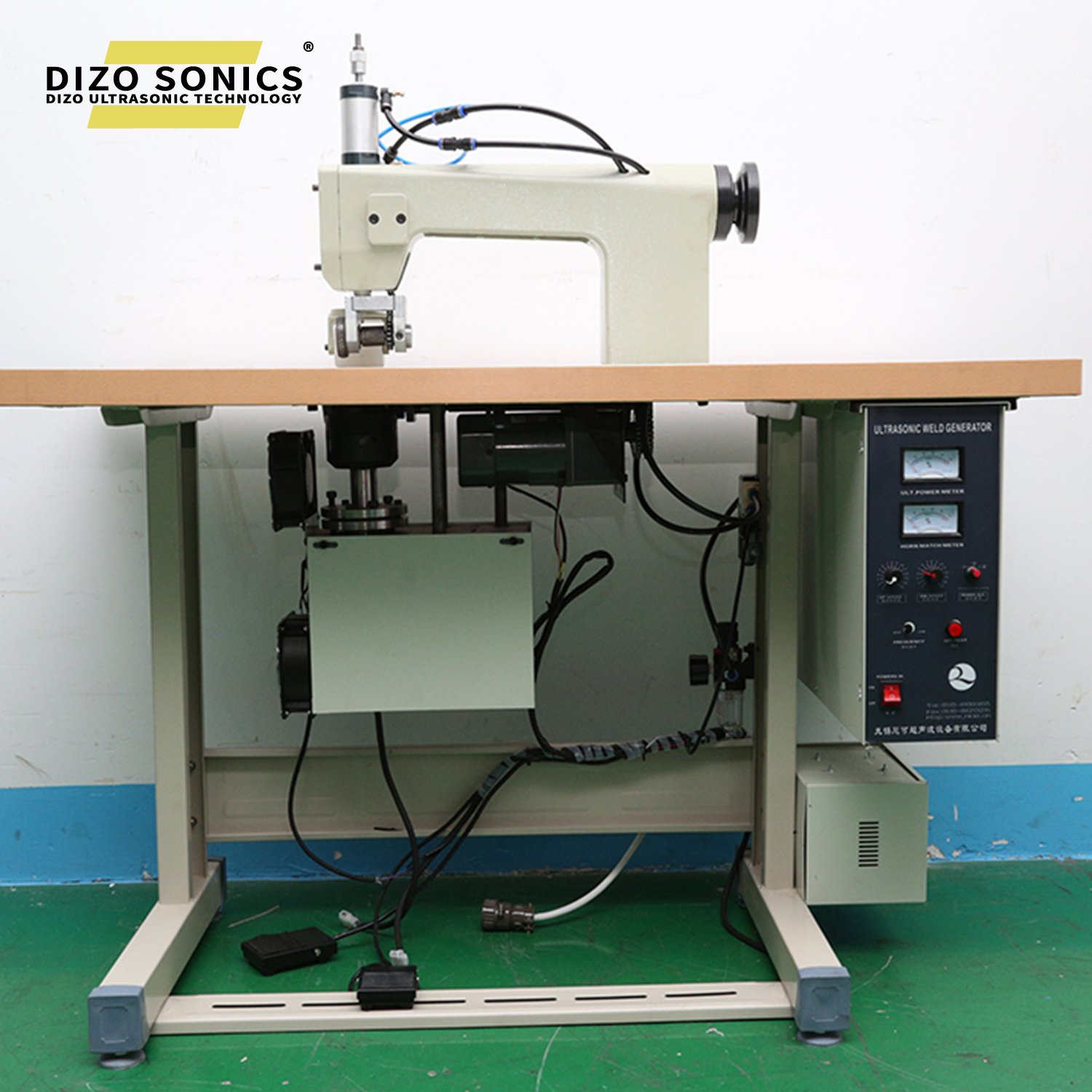 Low price ultrasonic lace sewing machine Ultrasonic sewing machine roller