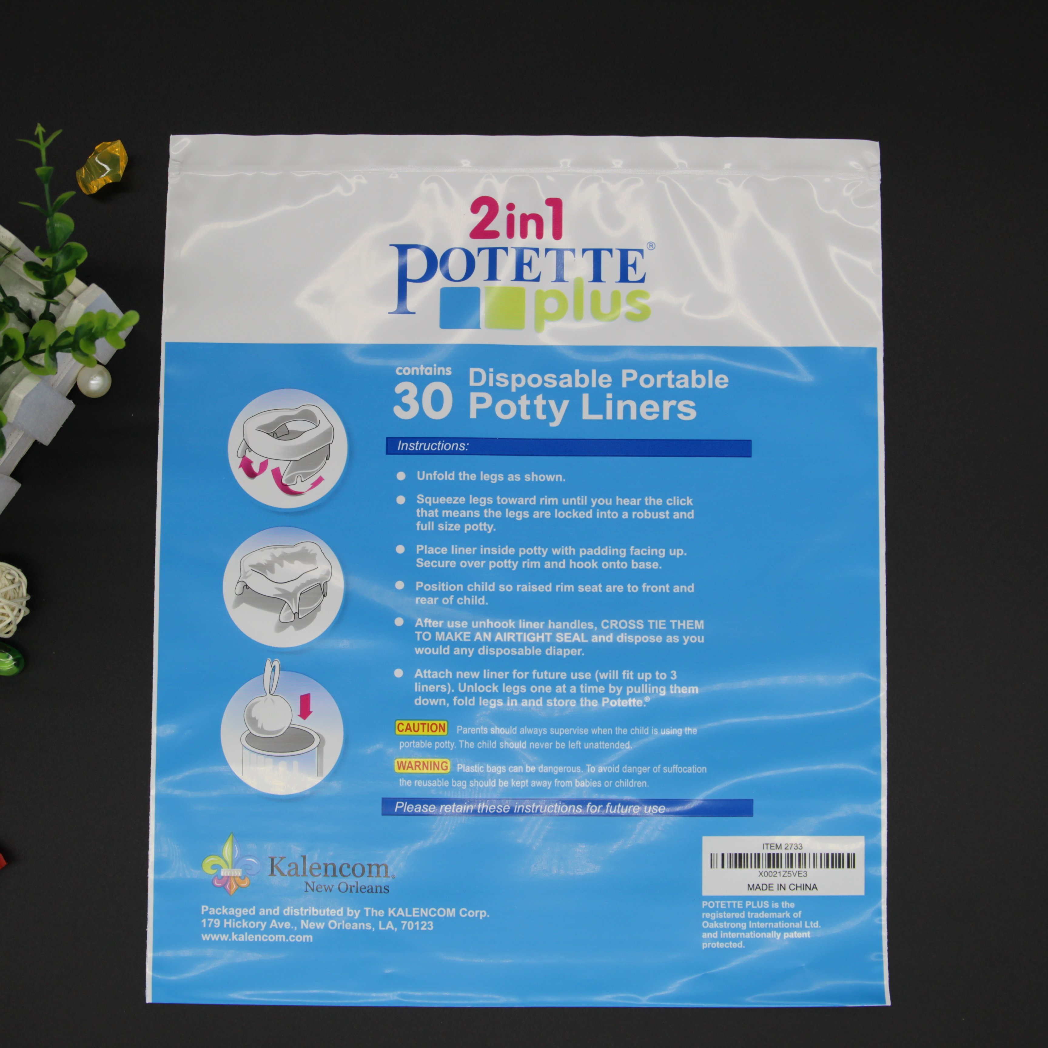 Customized children's simple leakproof bedpan set plastic bag isolation disposable toilet plastic garbage bag