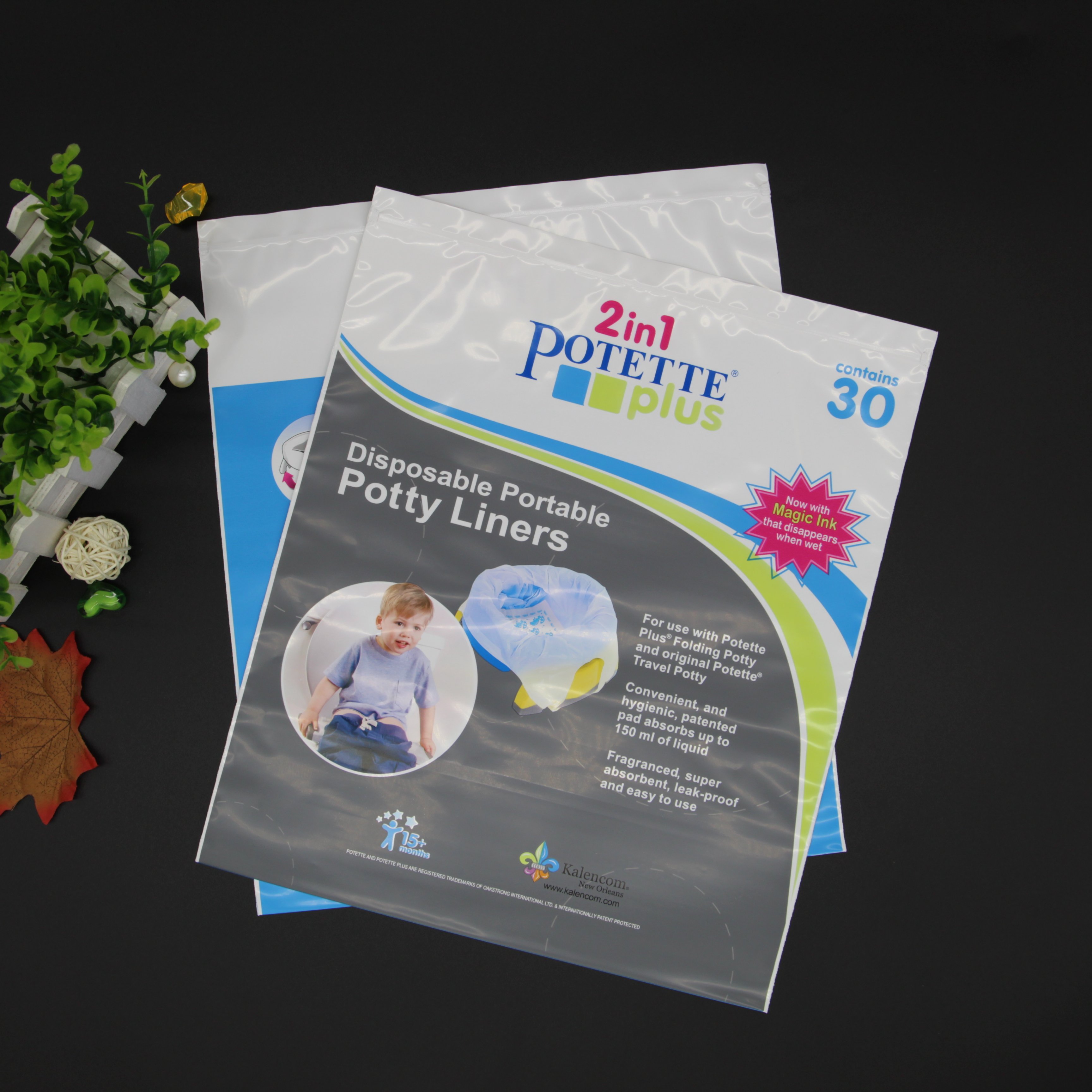 Customized children's simple leakproof bedpan set plastic bag isolation disposable toilet plastic garbage bag