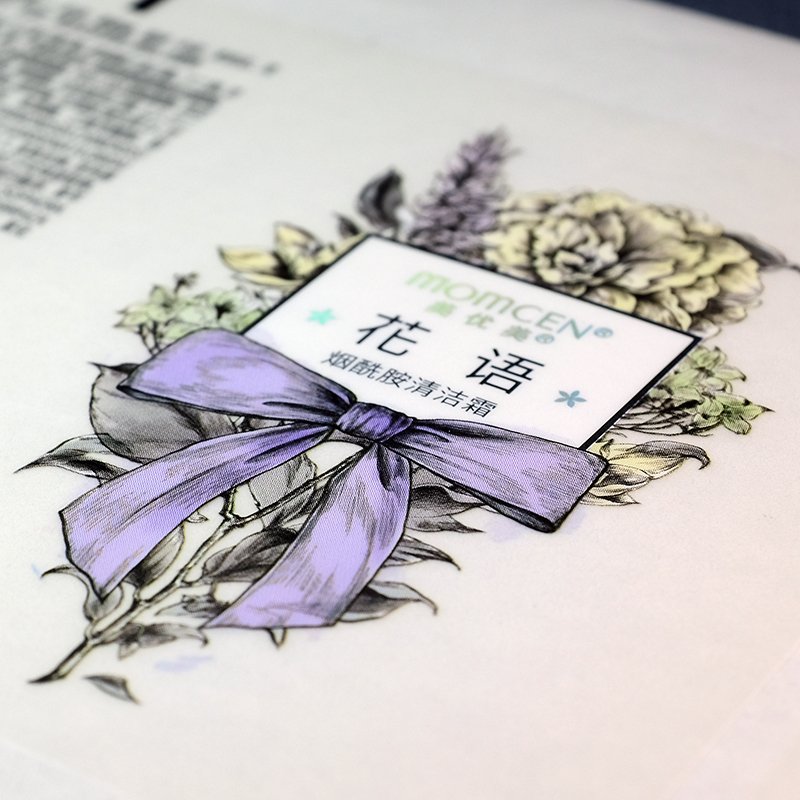 Custom high quality Waterproof Vinyl Self-adhesive labels Logo Design Print Sticker holographic transparent packaging label