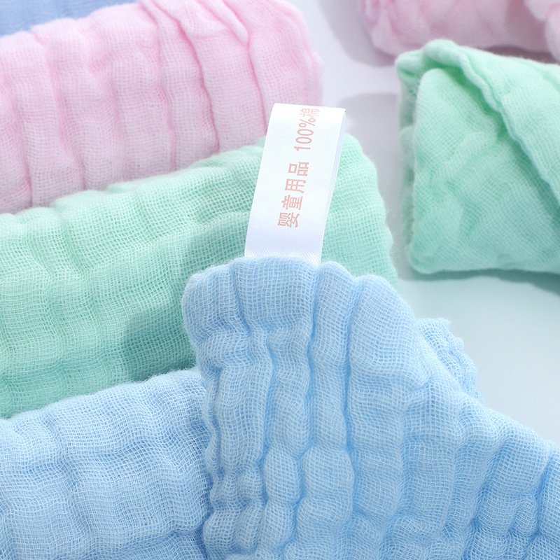 30*30cm Cotton 6 Layers Gauze Newborn Infant Toddler Face Washcloths Towel Hand Bathing Bibs Handkerchief Children Soft Towel