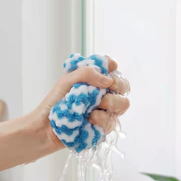Microfiber Absorbable Quick Drying Kitchen Towel Household Dish Cleaning Cloth