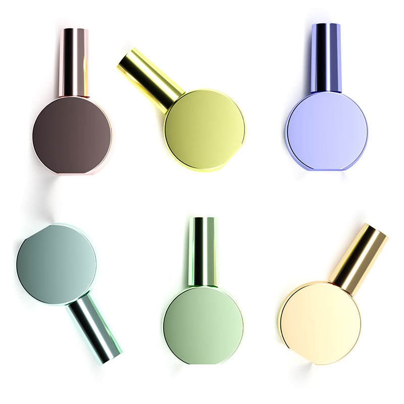 Oem 5ml 7ml 10ml 15ml Custom Square Cube Shape Luxury Gel Nail Polish Empty Matte Glass Bottle With Brush