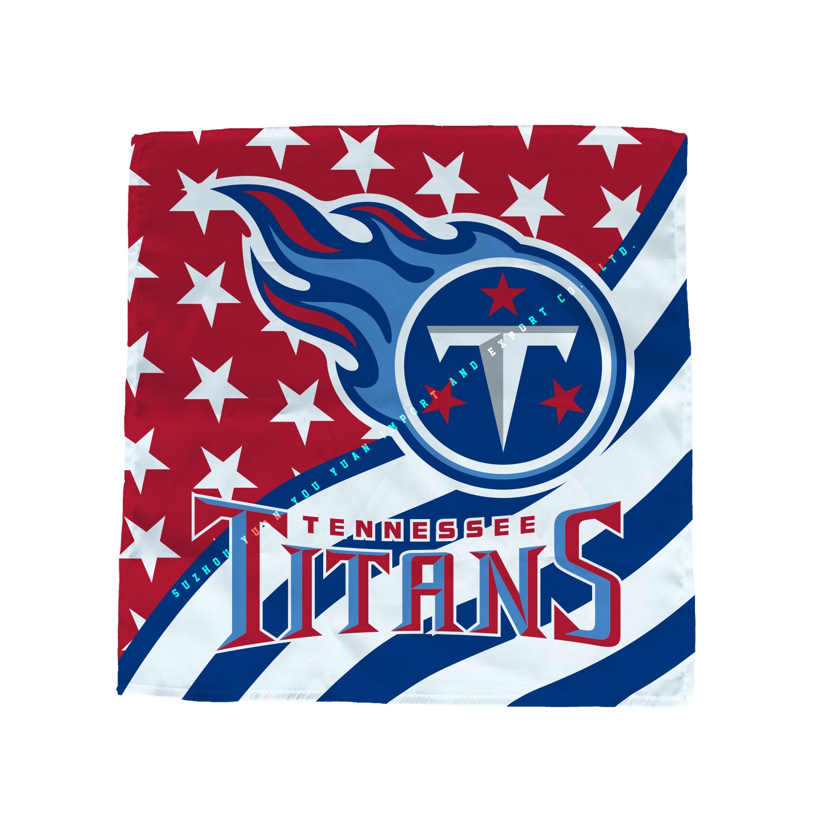 30x30cm 55x55cm 90x90cm Tennessee Titans Multifunction Durable Use Bandana custom magic square headband large handkerchief