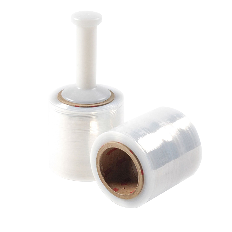 1500ft 80 gauge heavy duty small clear stretch wrap film roll