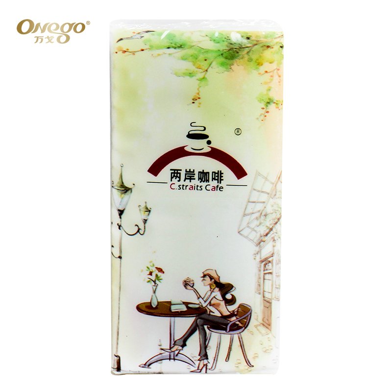 High Quality Small Pack Travel Pocket Facial Tissue Paper Handkerchief