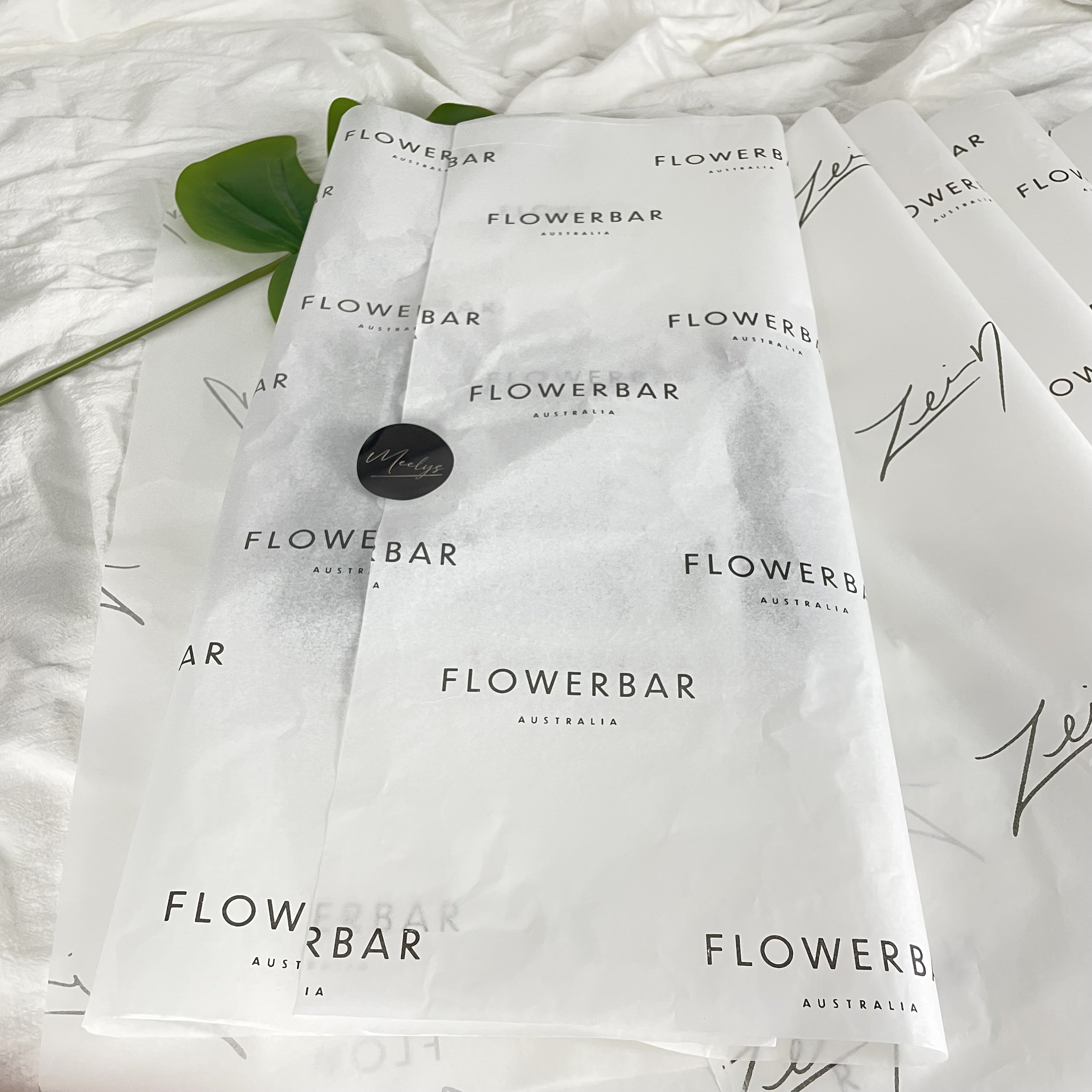 Black tissue packaging paper custom white wrapping paper color logo printing custom tissue paper for clothing Packaging label