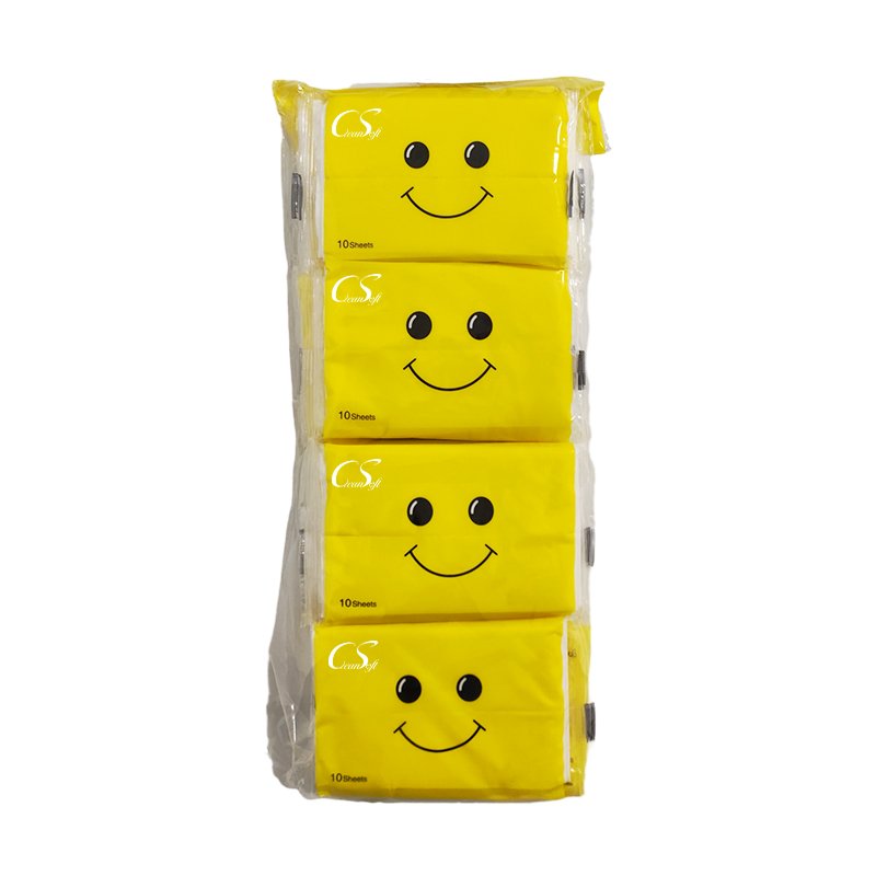 Customized Portable Travel Mini Handkerchief Facial Tissue Paper Soft Pack Wallet Tissue