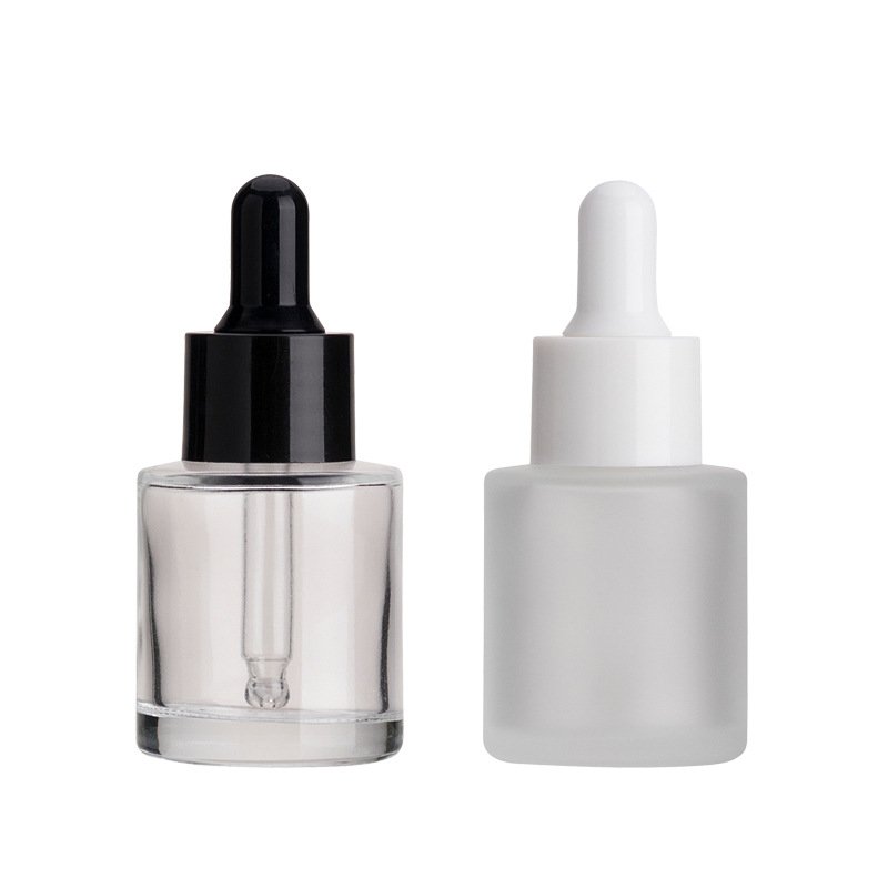 5ml 10ml 20ml Amber Glass Dropper Bottles Essential Oil Bottle Customize 30ml 50ml 100ml Frosted Cosmetic Bottle