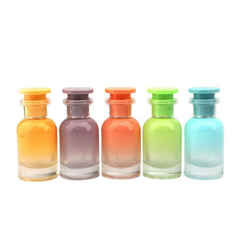30ML candy color high-end perfume bottle Portable cosmetic spray bottle glass empty bottle