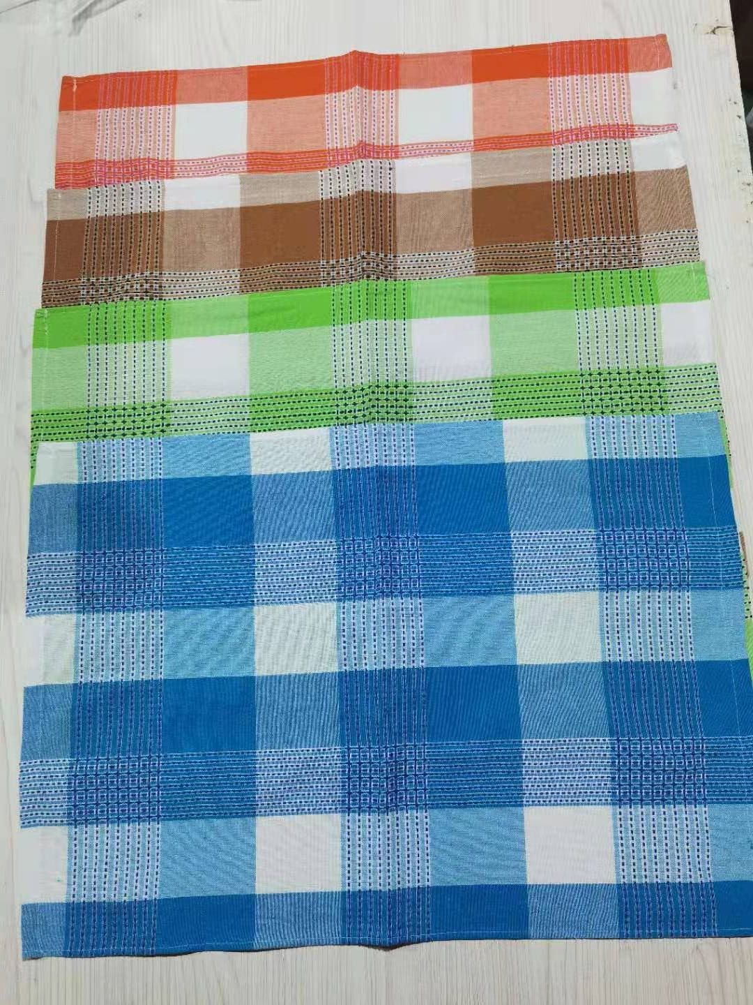 Wholesale OEM Factory custom logo 100% Cotton handkerchief cotton kitchen towel