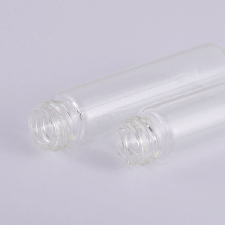 FTS Wholesale Luxury Clear Empty Round Shaped Glass Spray Perfume Bottle