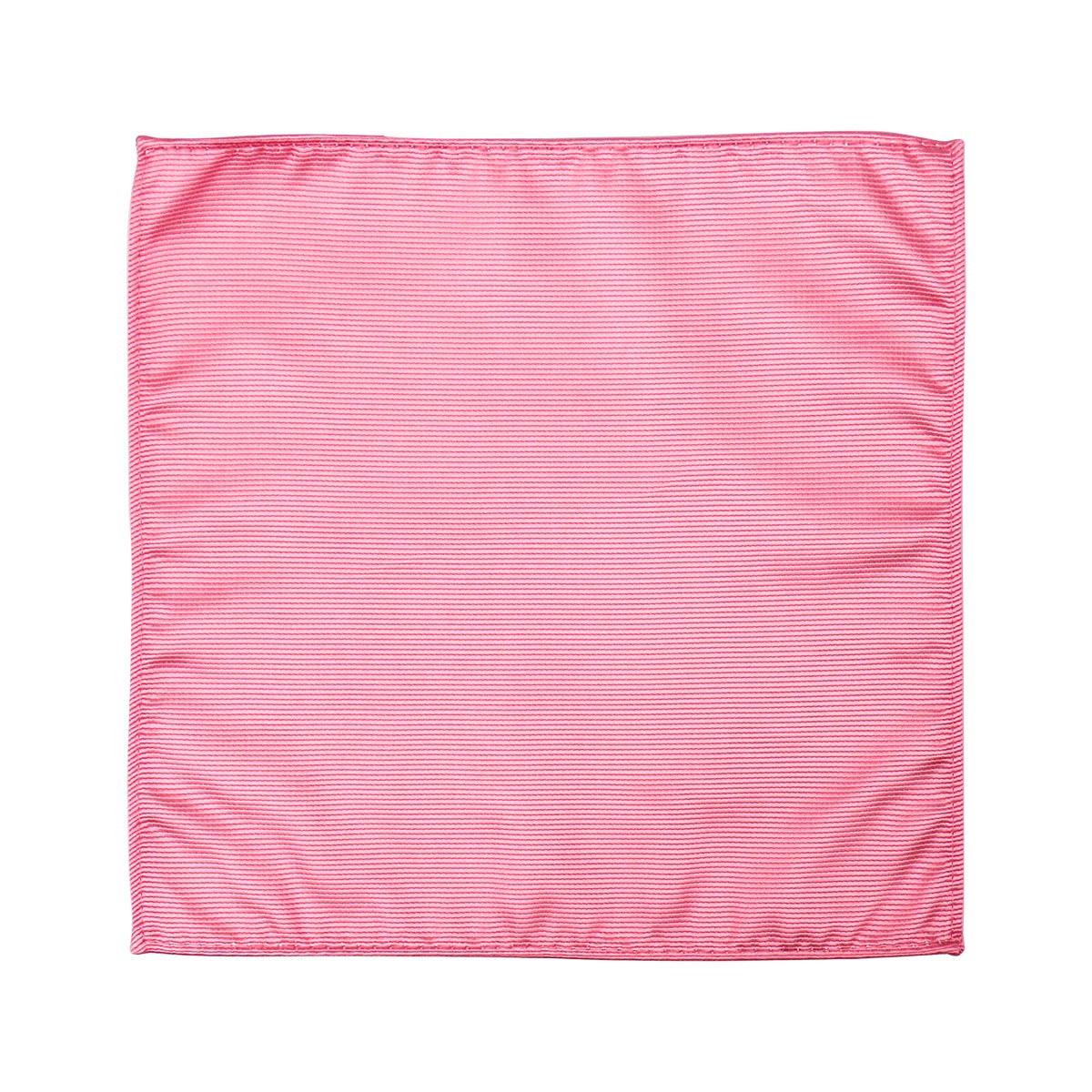 Wholesale Plain Silk Men's Handkerchiefs Polyester Solid Orange Luxury Pocket Square For Men Silk