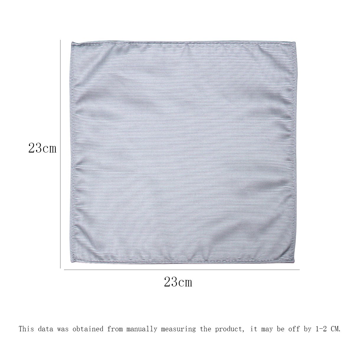 Wholesale Plain Silk Men's Handkerchiefs Polyester Solid Orange Luxury Pocket Square For Men Silk
