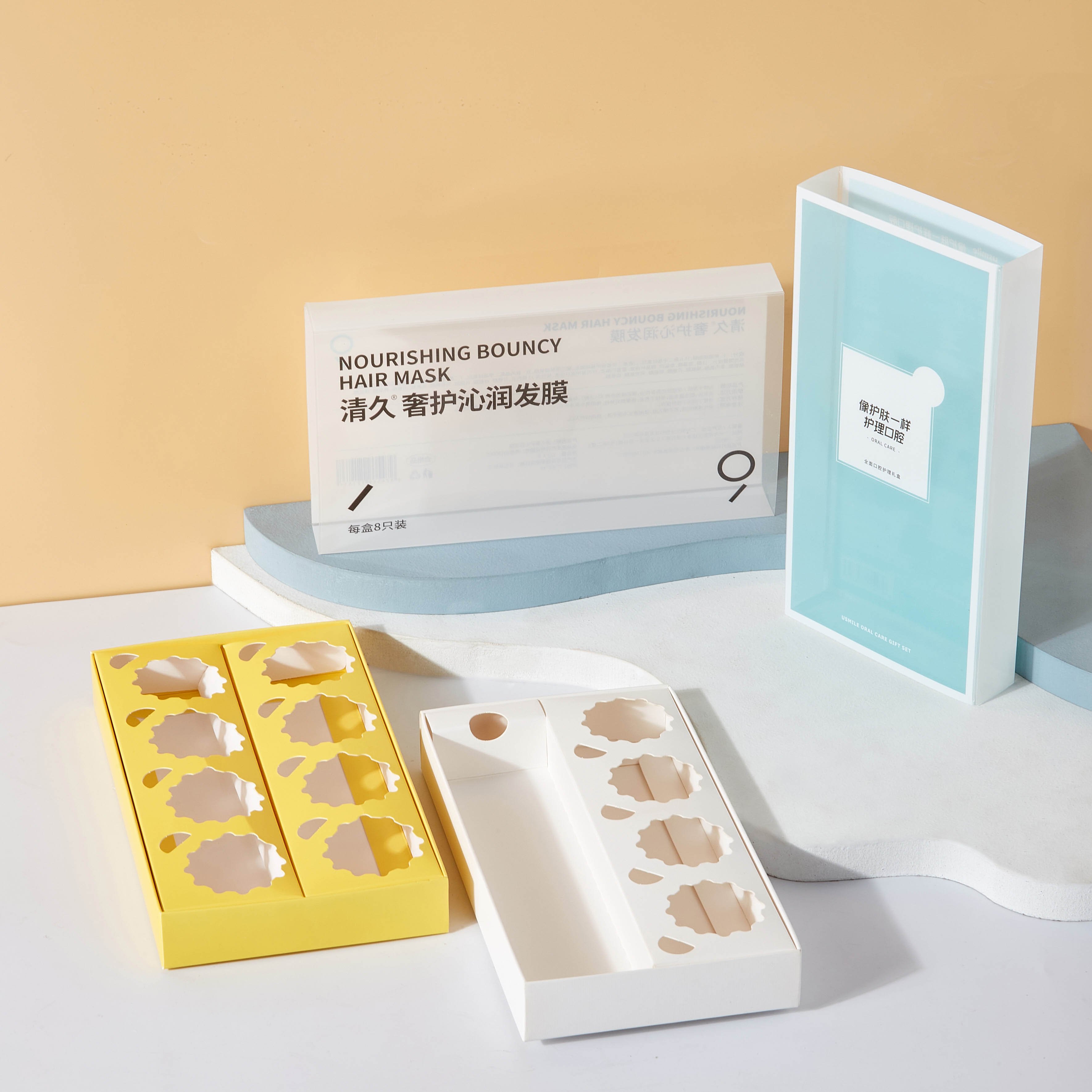 Window Plastic Sleeve Box Clear Box Plastic Packaging Box for Daily Product