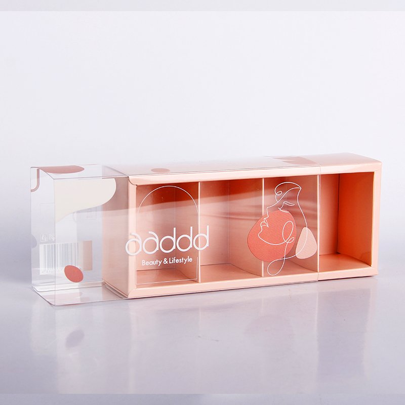 Window Plastic Sleeve Box Clear Box Plastic Packaging Box for Daily Product