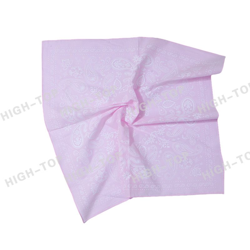 Unisex Fashion Custom Material Bandana Handkerchief Head Wrap Summer Square Silk Cotton Bulk Tie Dye Floral Solid Camouflage