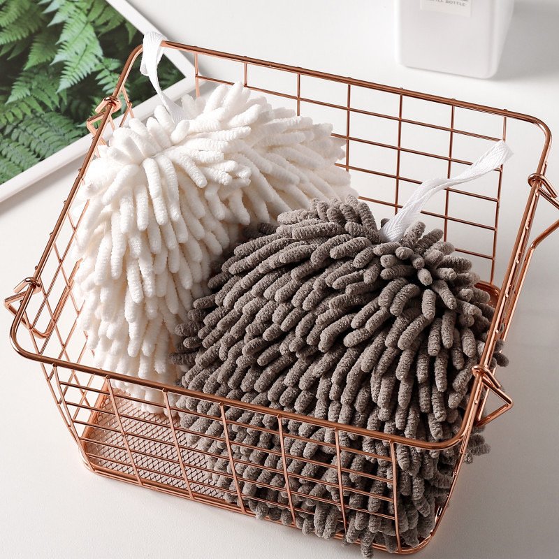 Chenier Handball Towel with Hanging Thickened Absorbent Handkerchief and Ultra fine Fiber Children's Hand Towel
