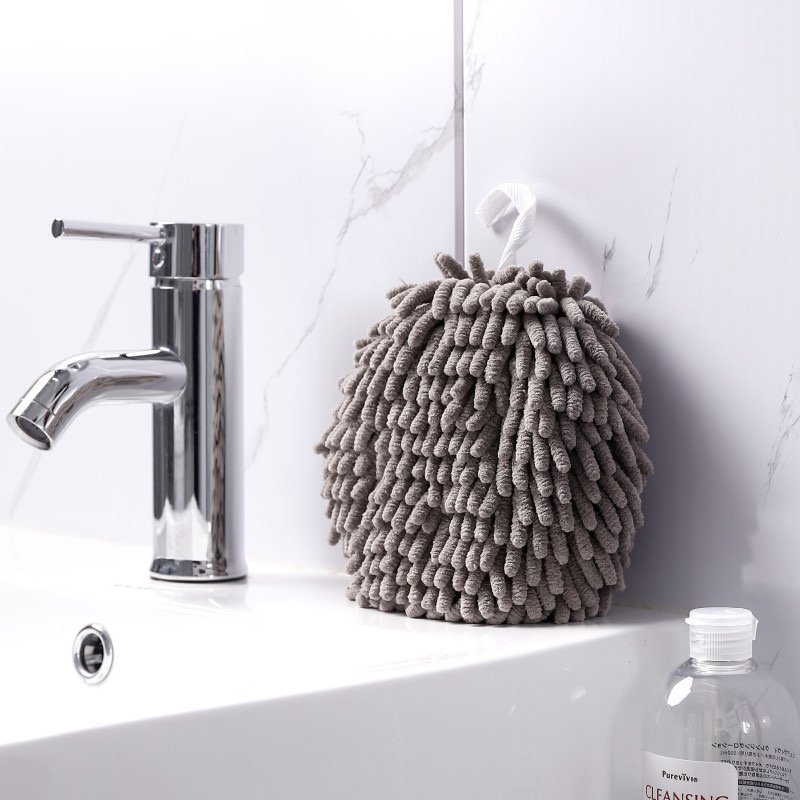 Chenier Handball Towel with Hanging Thickened Absorbent Handkerchief and Ultra fine Fiber Children's Hand Towel