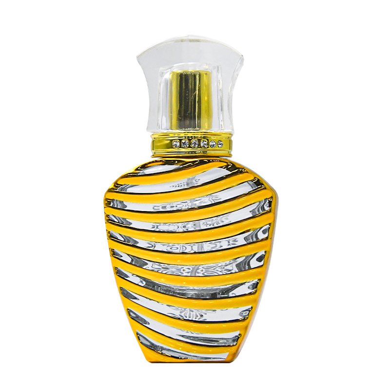 Promotional sample new 50ml round perfume spray bottle glass bottle supplier perfume bottle