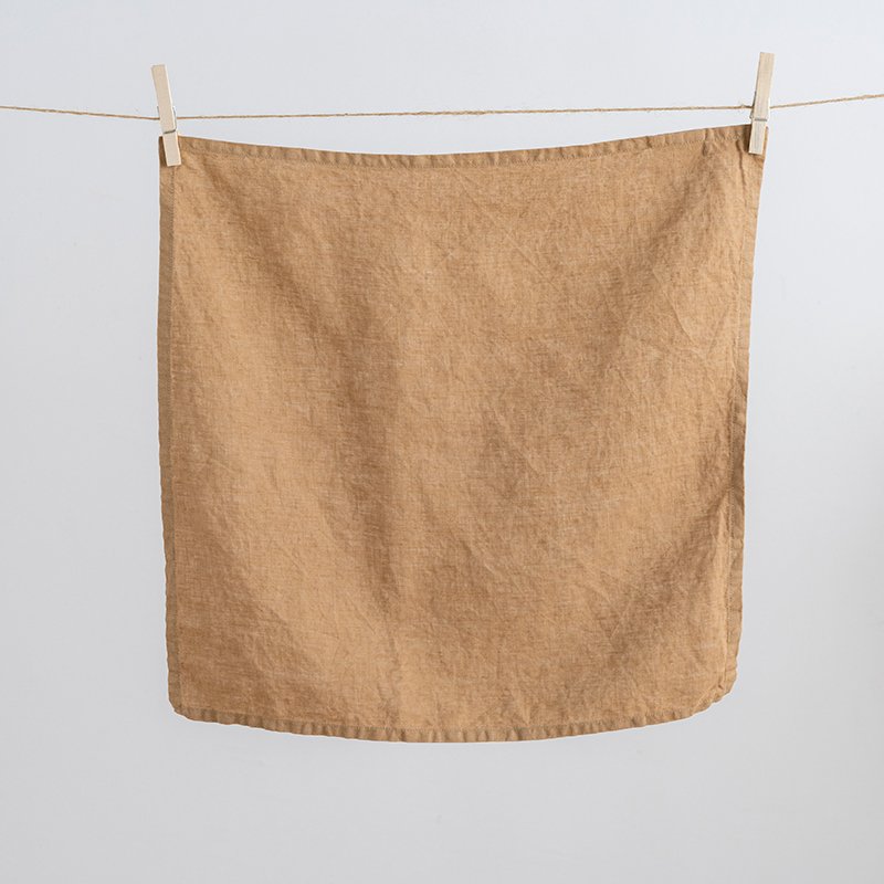 wholesale OEKO-TEX luxury wedding European dinner kitchen handmade hemstitch natural linen table napkin cloth linen handkerchief