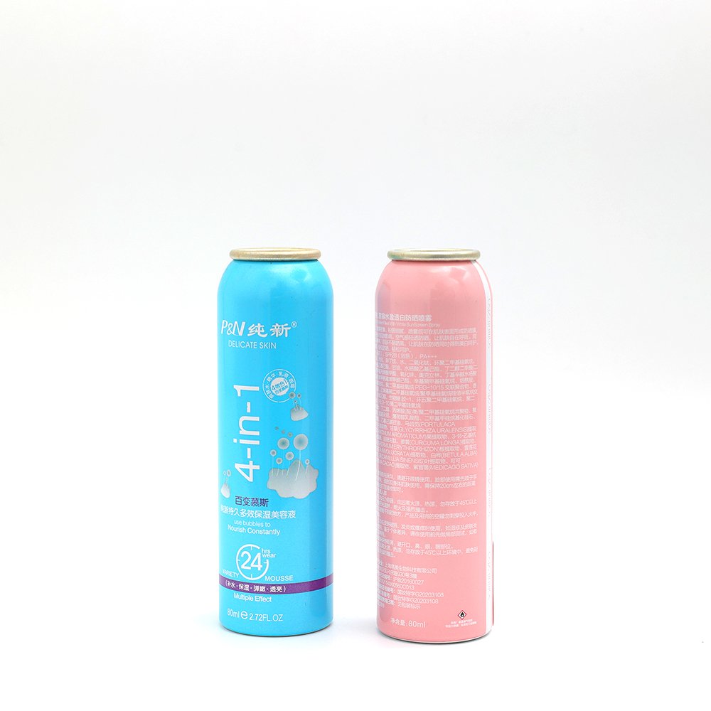 200ml 250ml 300ml Aluminum Aerosol Setting Spray Can Aluminum Aerosol Hair Spray Can Metal Hair Holding Spray Non Aerosol Can