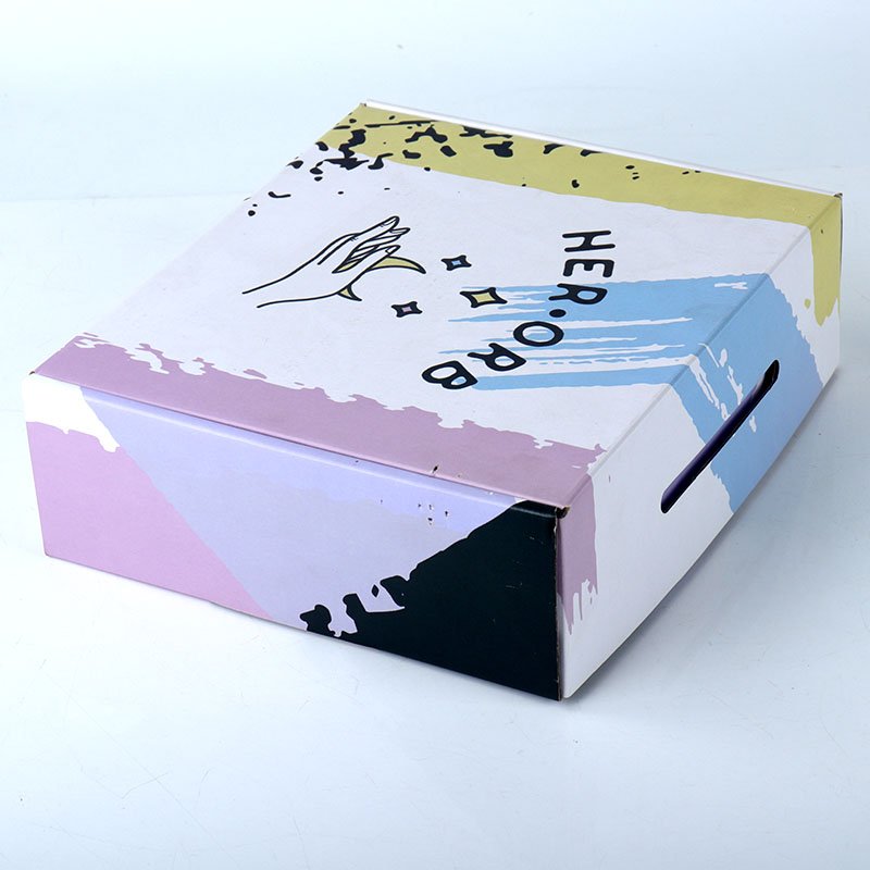 High-End Custom Luxury Floriculture Packaging Gift Box Corrugated Paper Mailer Box Clothing & Shoes Packaging Shipping Box JC
