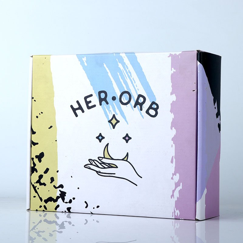 High-End Custom Luxury Floriculture Packaging Gift Box Corrugated Paper Mailer Box Clothing & Shoes Packaging Shipping Box JC