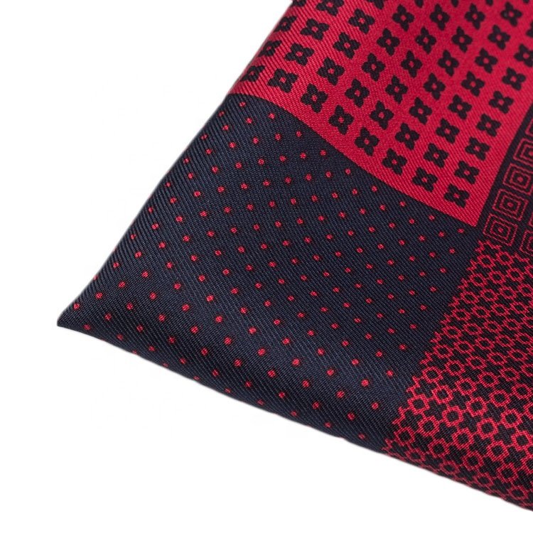 High Quality Hand Rolled Solid Pocket Square Elegance Mens Plain Handkerchief