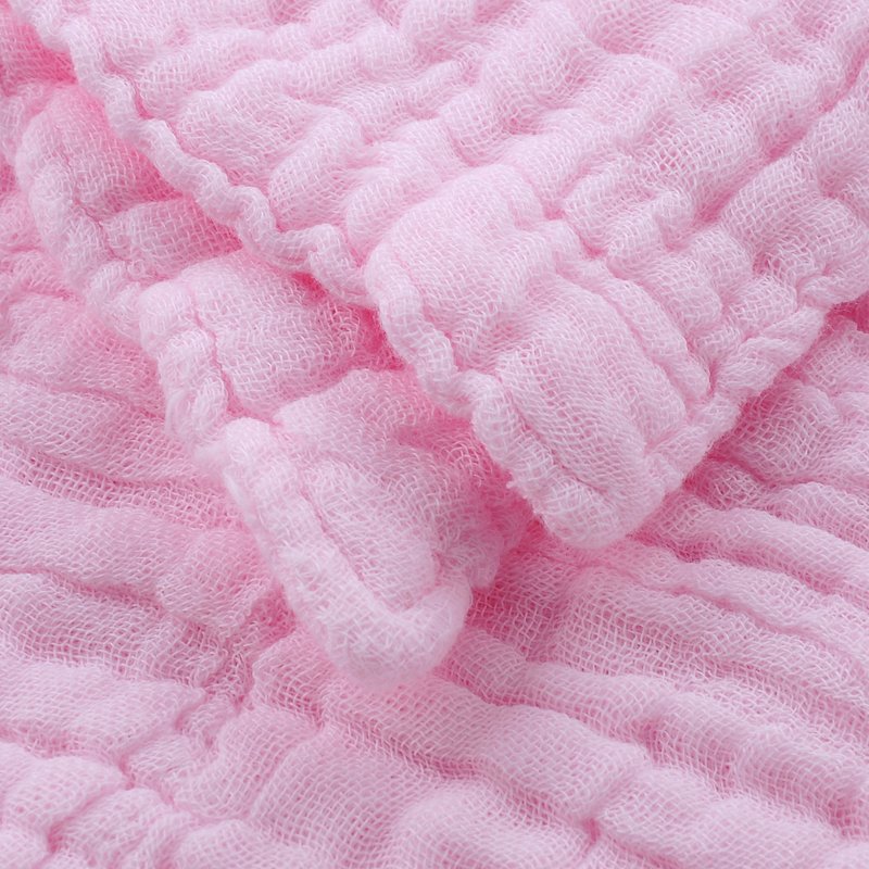 Custom Organic Newborn Baby burp cloths Small Cotton Face Towels Wholesale 6 layers Muslin Baby Washcloth