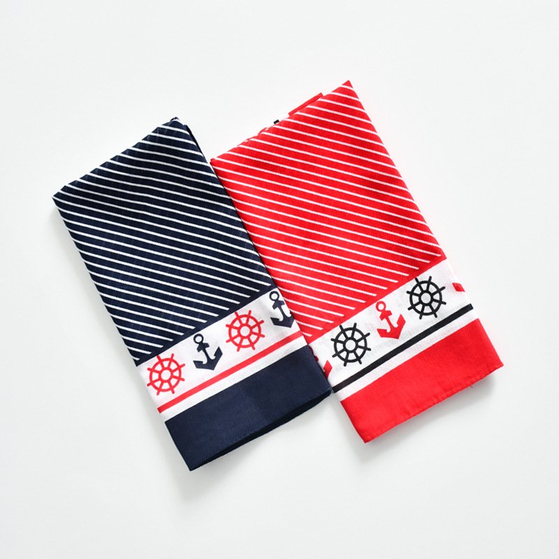 Customized Fashion Cotton Multifunction Square Sport Headwear Bandana With Logo Custom Printed Cotton bandana