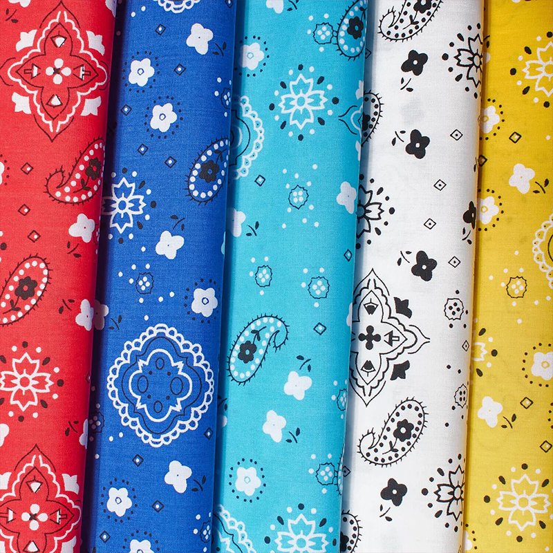 custom satin bandana printed classic logo cotton bandana custom design multifunctional colourful satin bandana for men