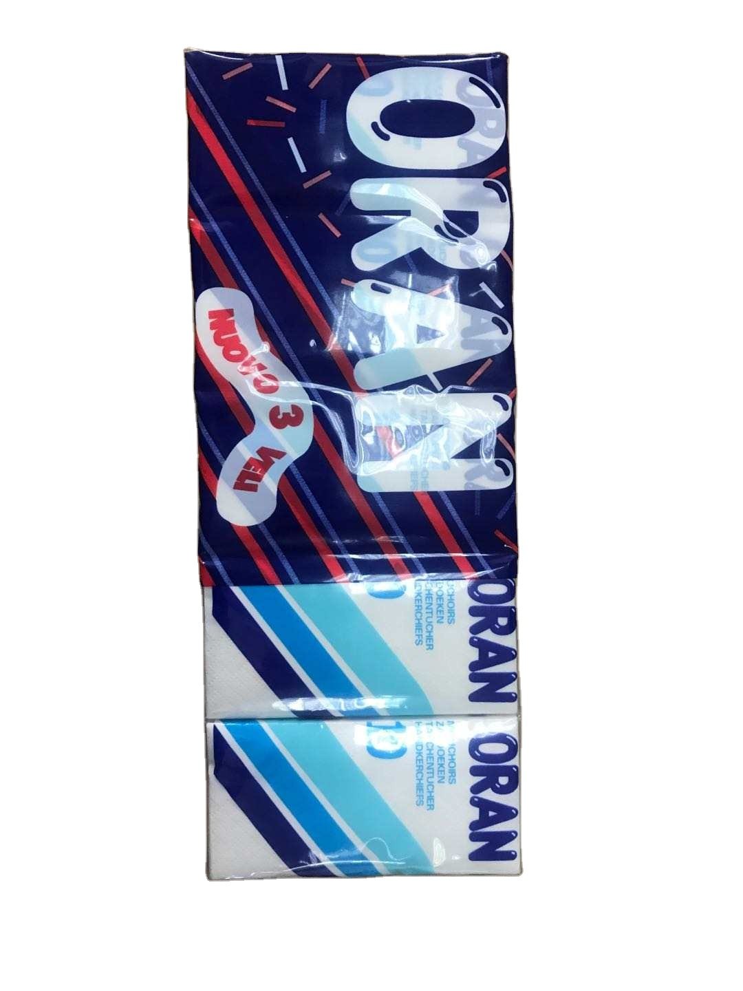 Pocket Packs Facial Tissues Packet Tissu Handkerchief Paper Virgin Wood Pulp Office & Hotel Ideal for Party Favors 3 Ply 2ply