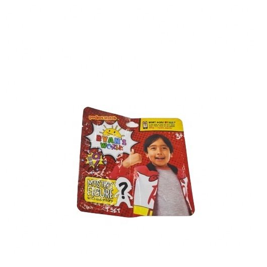 Factory direct Custom Printed Heat Seal Plastic Package Side Gusset Gravure Printing Bag for Toys Package Game Toy Mylar Bag