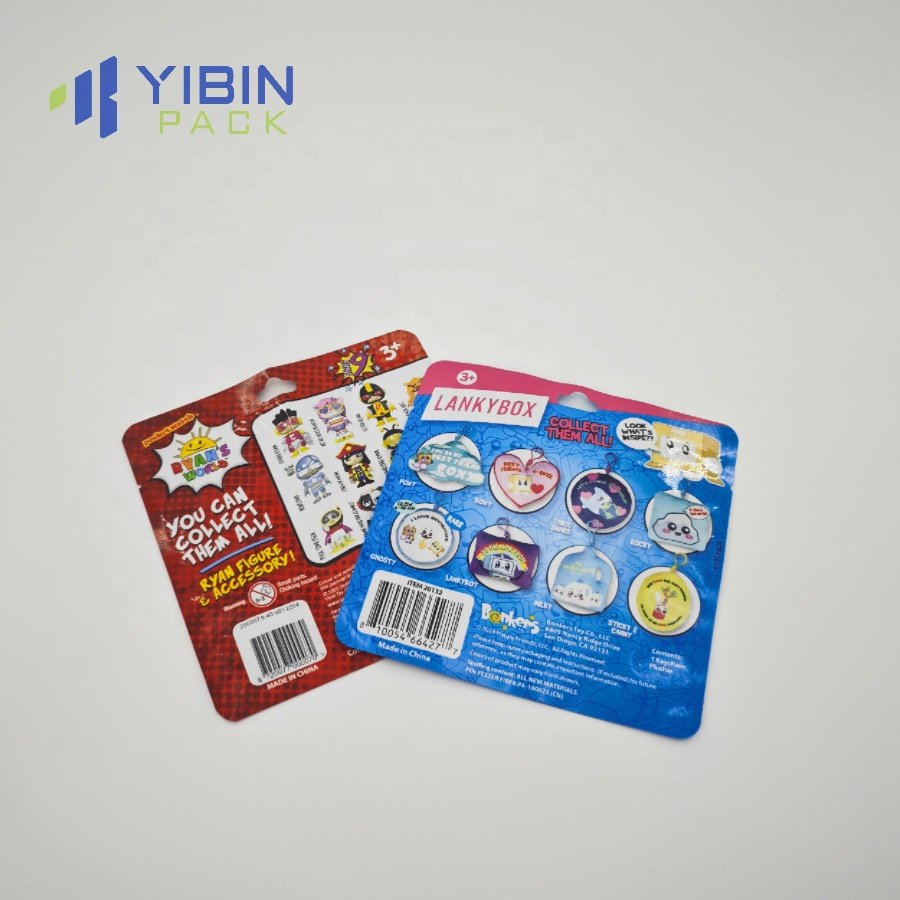 Factory direct Custom Printed Heat Seal Plastic Package Side Gusset Gravure Printing Bag for Toys Package Game Toy Mylar Bag
