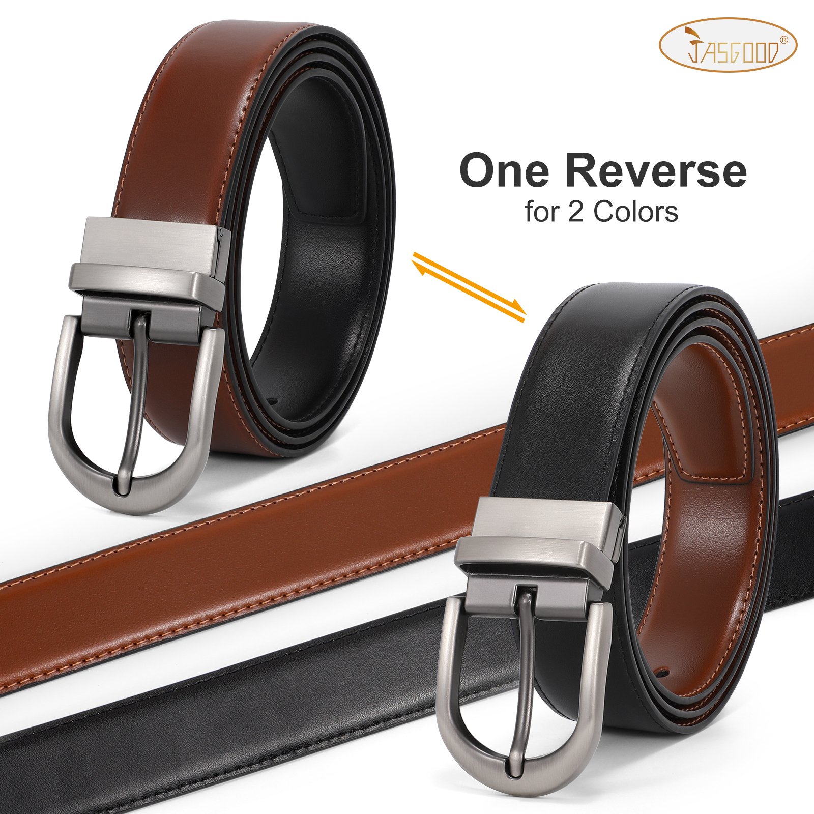 Factory Custom No Holes Full Grain Leather Men's Luxury Business Casual Bridle Leather Belt Strap without Buckle