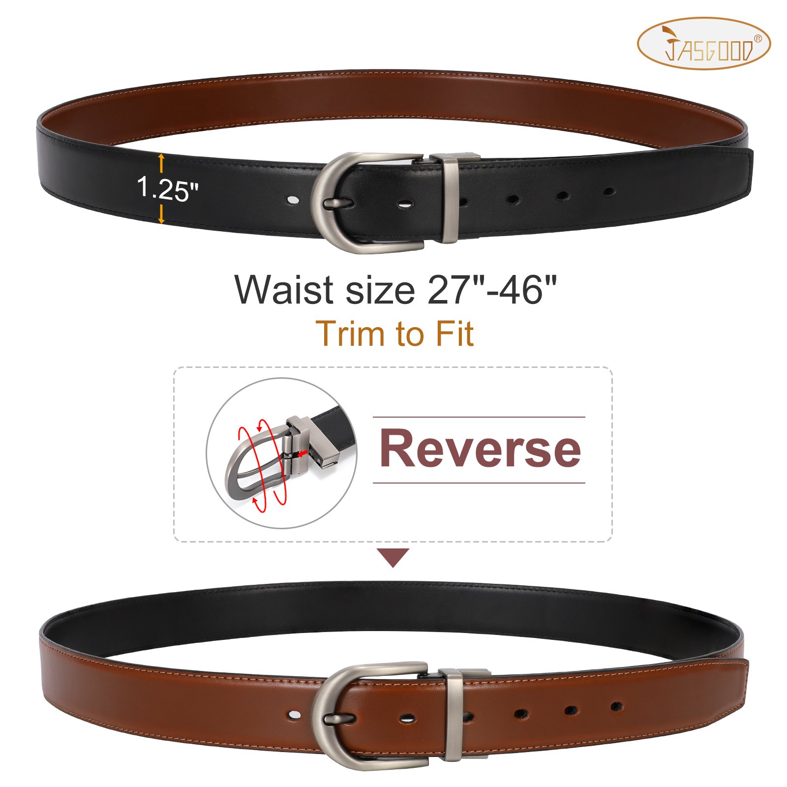 Factory Custom No Holes Full Grain Leather Men's Luxury Business Casual Bridle Leather Belt Strap without Buckle