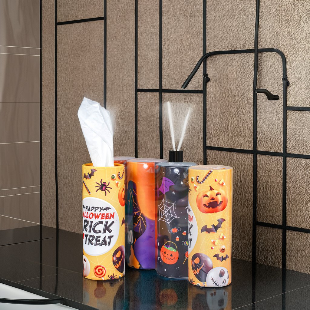 Direct Factory Supply Custom Cylinder Facial Tissue Box Pure Virgin Wood Pulp 2ply Car Tissues round Tube paper box for gift