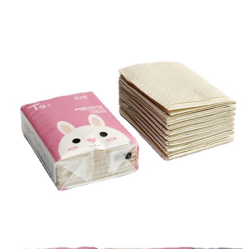 Customized Mini Packing Disposable Travel 8 Sheets 3 Ply Handkerchief Pocket Facial Tissue