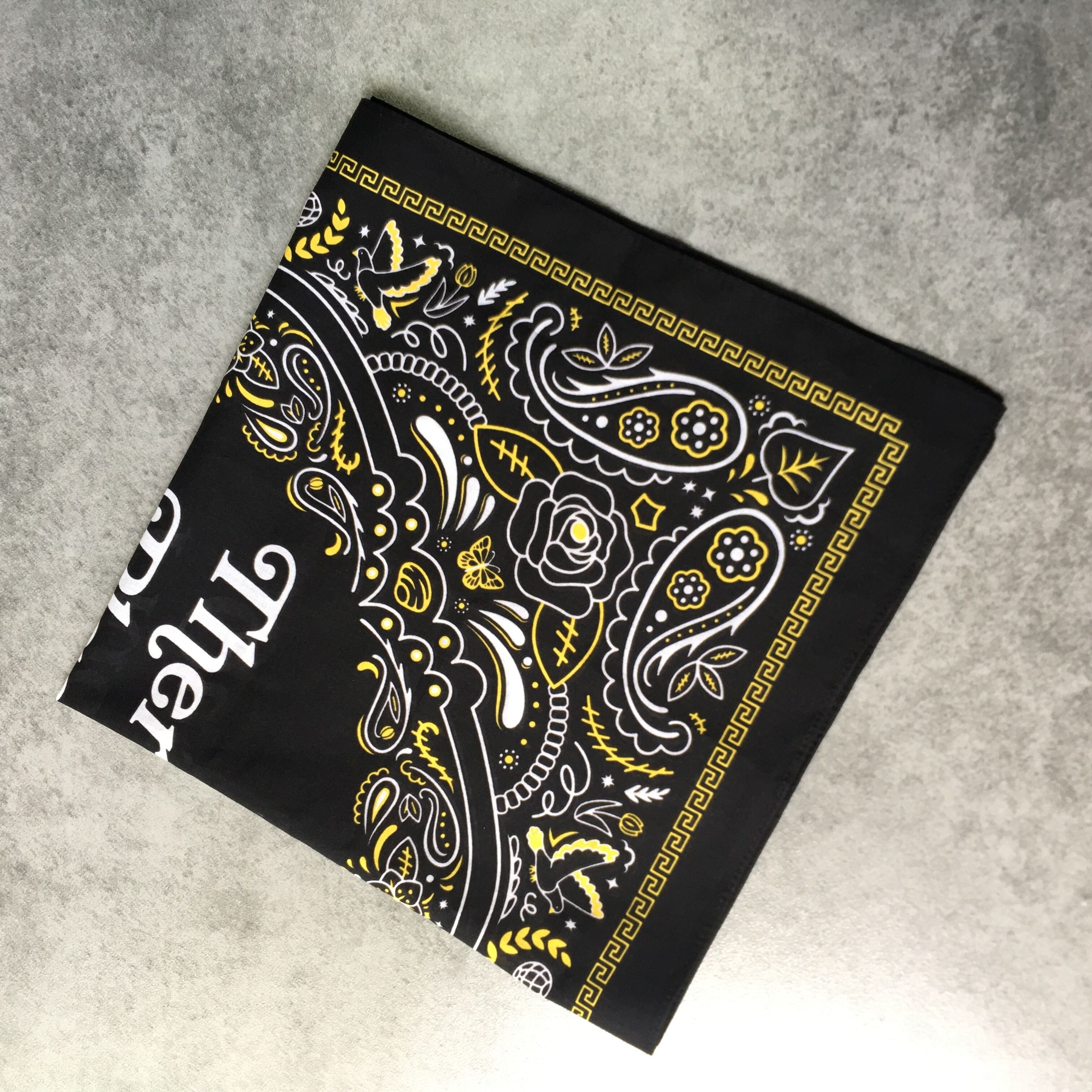 100% cotton Multifunction paisley Bandanas 55*55cm custom magic square headband large handkerchief