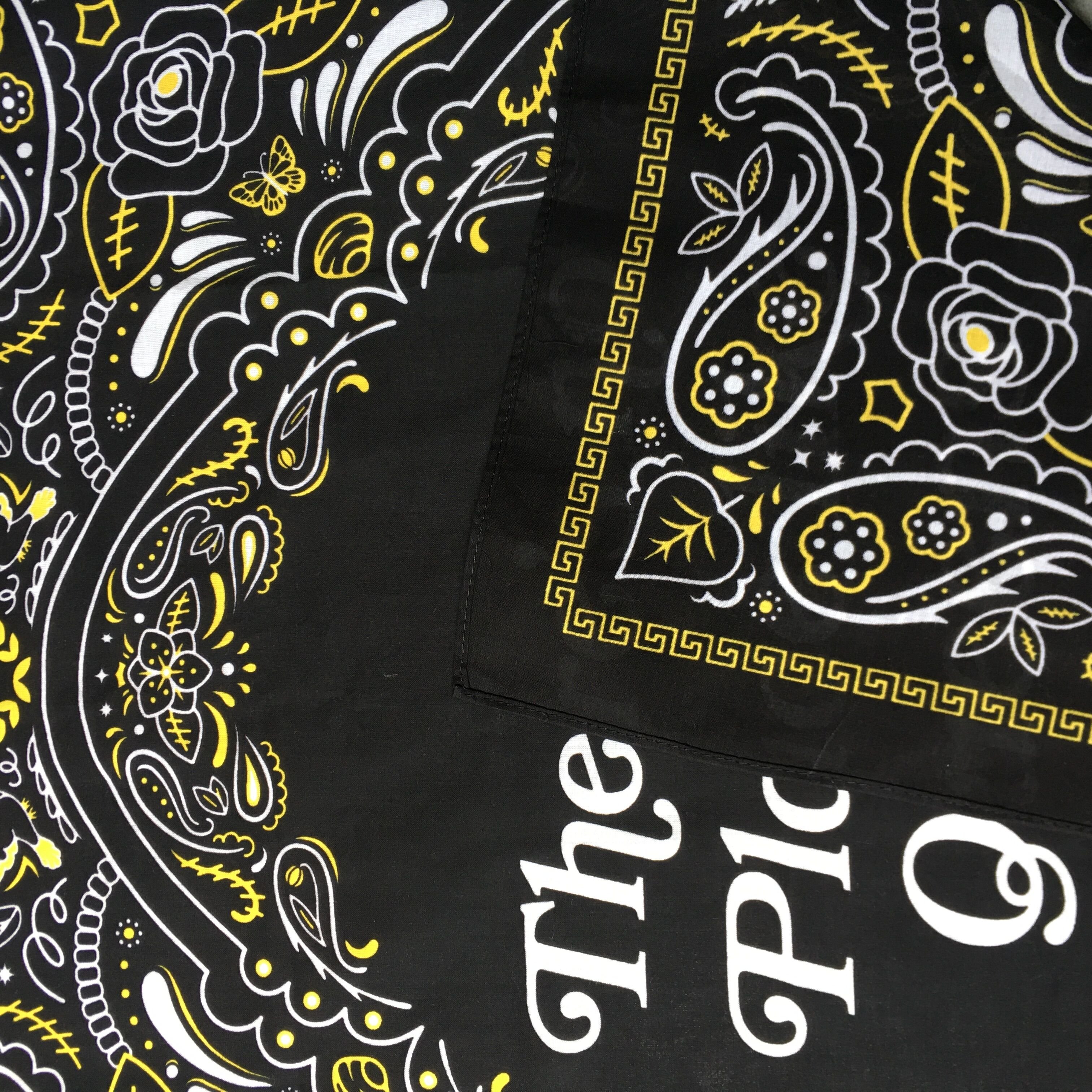 100% cotton Multifunction paisley Bandanas 55*55cm custom magic square headband large handkerchief
