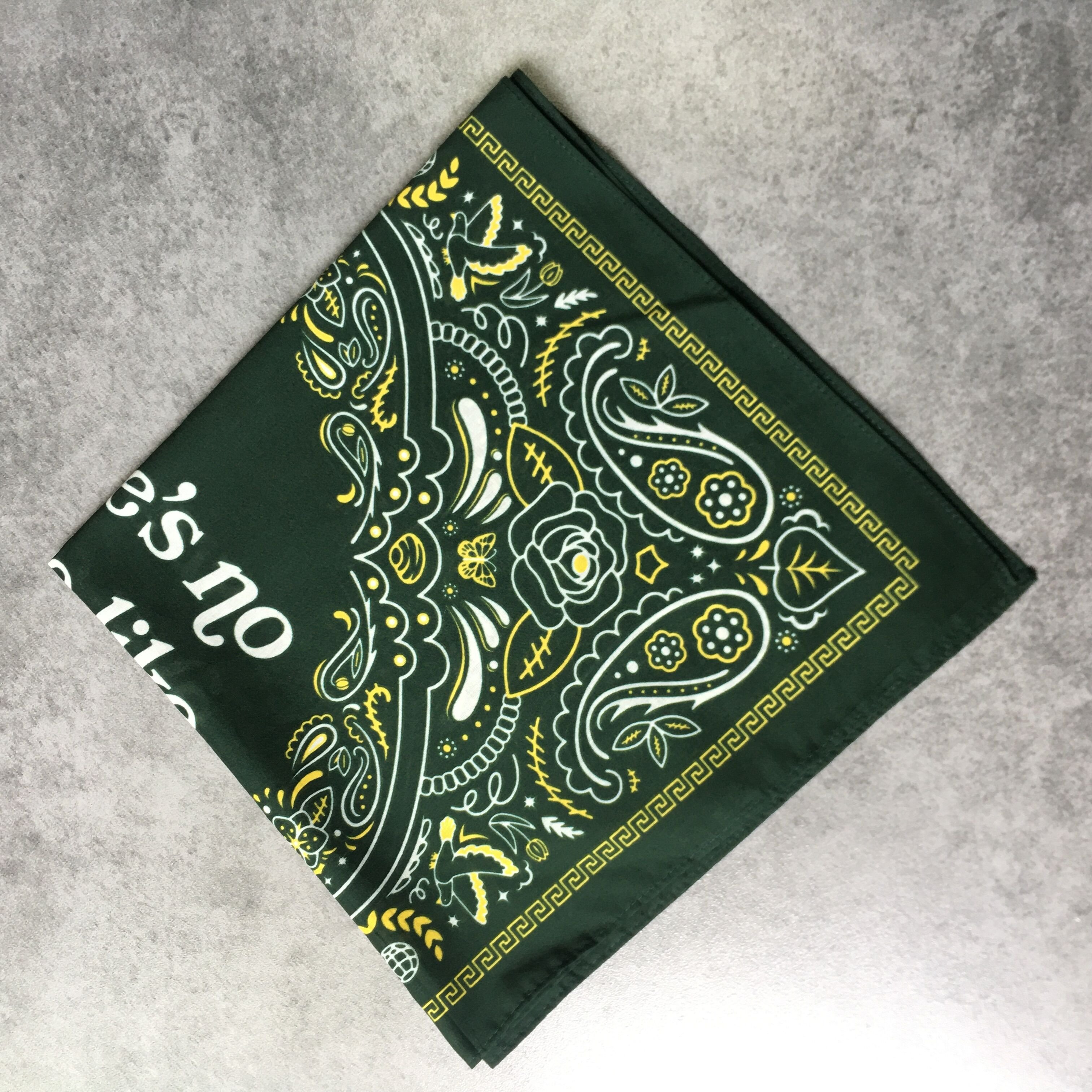 100% cotton Multifunction paisley Bandanas 55*55cm custom magic square headband large handkerchief