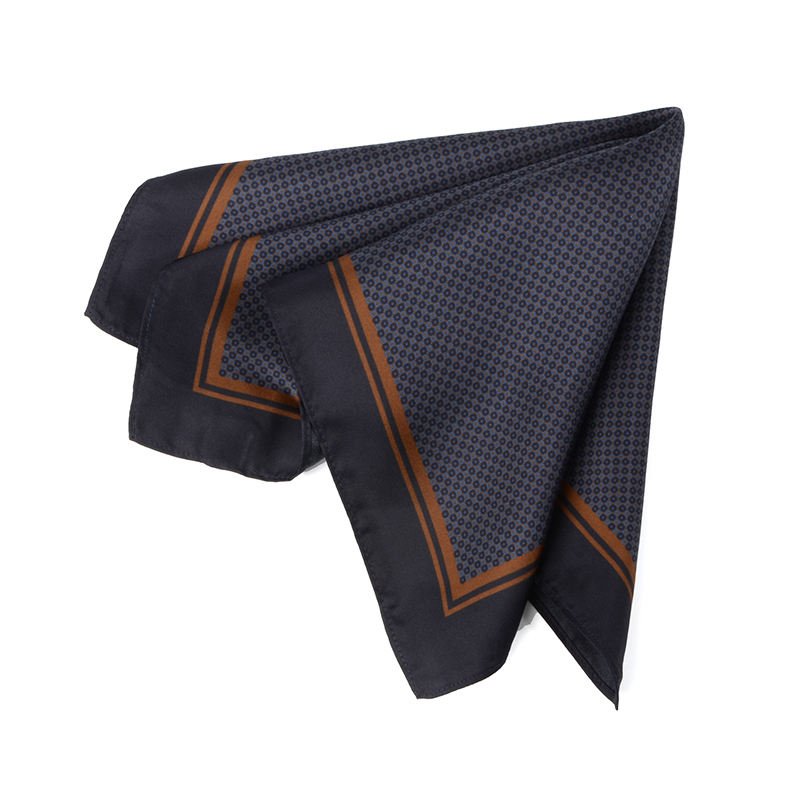 Chinese Factory Custom/Wholesale 100% Handmade Handkerchief Low Price Best Design Silk Pocket Square For Business Men
