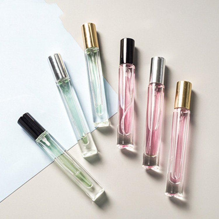 Empty 10ml Glass Spray Bottle Mini Samples Glass Perfume Bottle Vials Wholesale