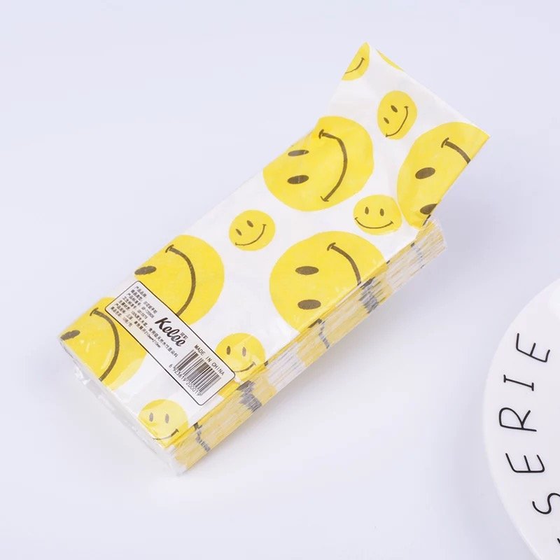 color printed handkerchief pocket tissue paper Supply