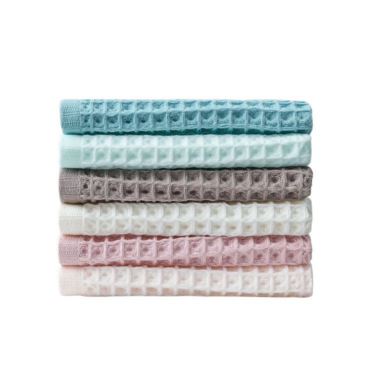 New Design Natural Kitchen Cotton Absorbs Water Handkerchiefs Dish Towel