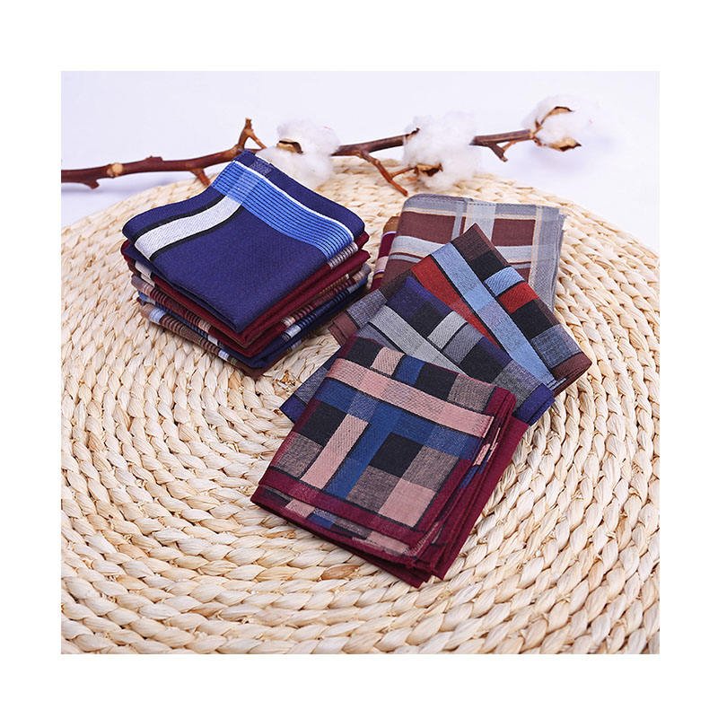 wholesale 100% cotton custom print square scarf high quality handkerchief