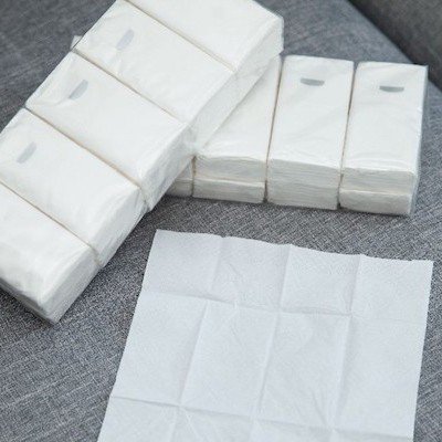 Smooth touch handkerchief paper 2Ply White 100% virgin wood pulp Pocket Facial Tissues
